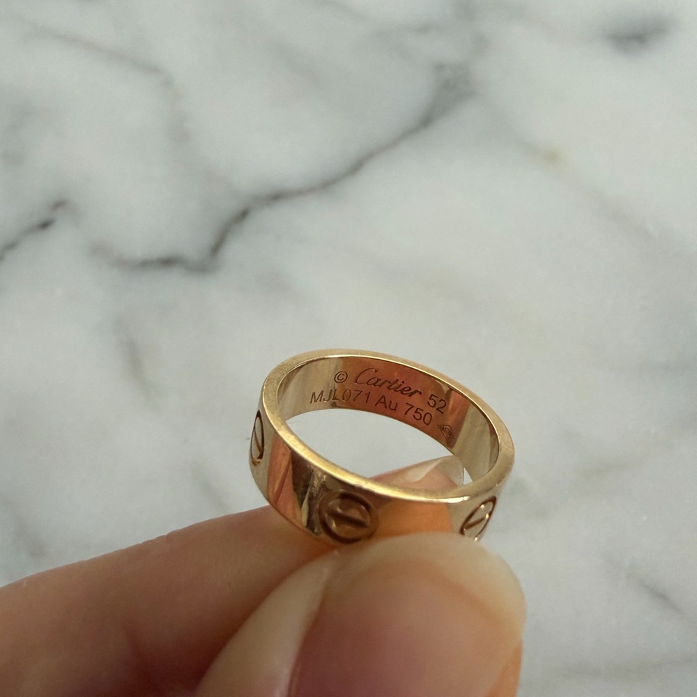 Cartier Classic Love Ring - Size 52 - Picture 4 of 4